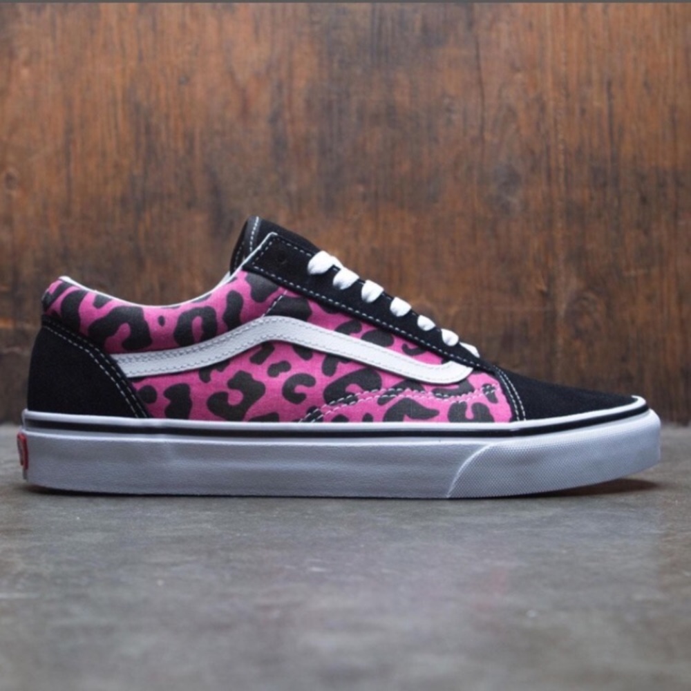 NWT Vans Old Skool Leopard Print Shoe W 7, M 5.5 - Picture 7 of 7